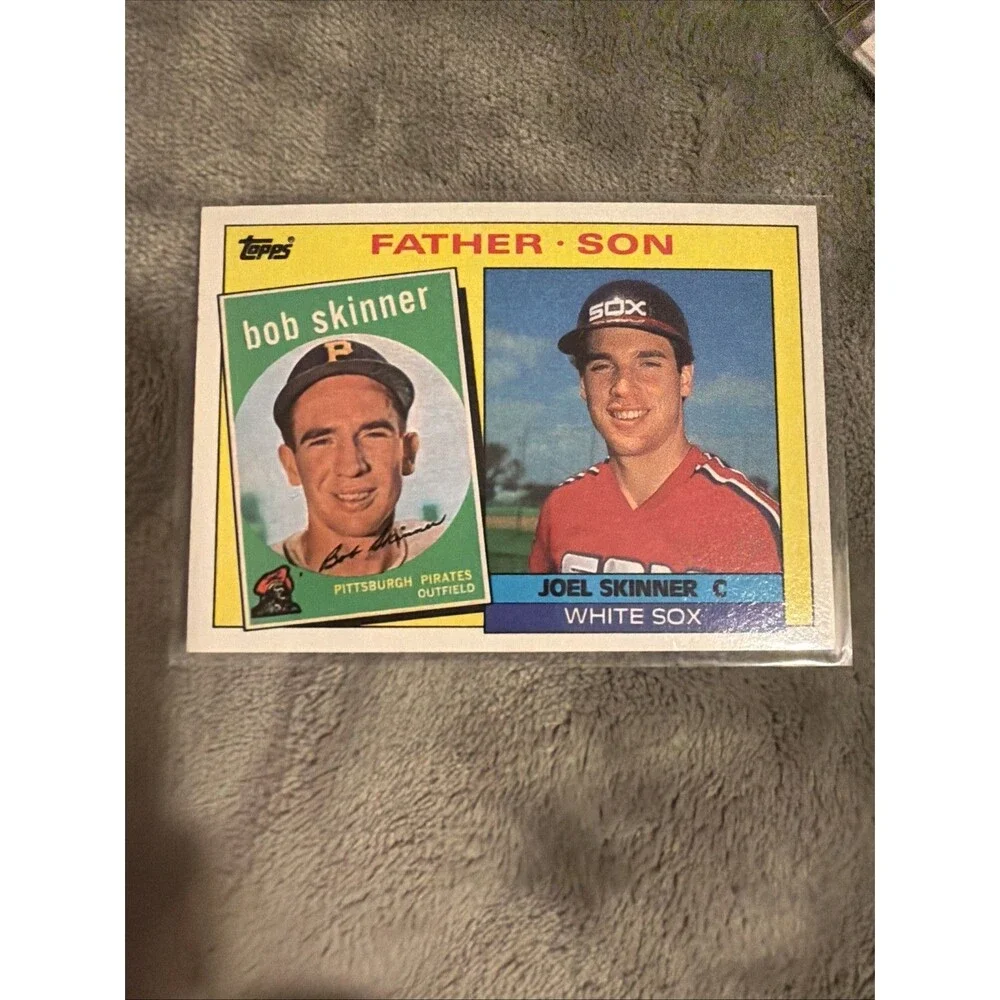 1985 Topps - Father - Son Joel Skinner, Bob Skinner #139